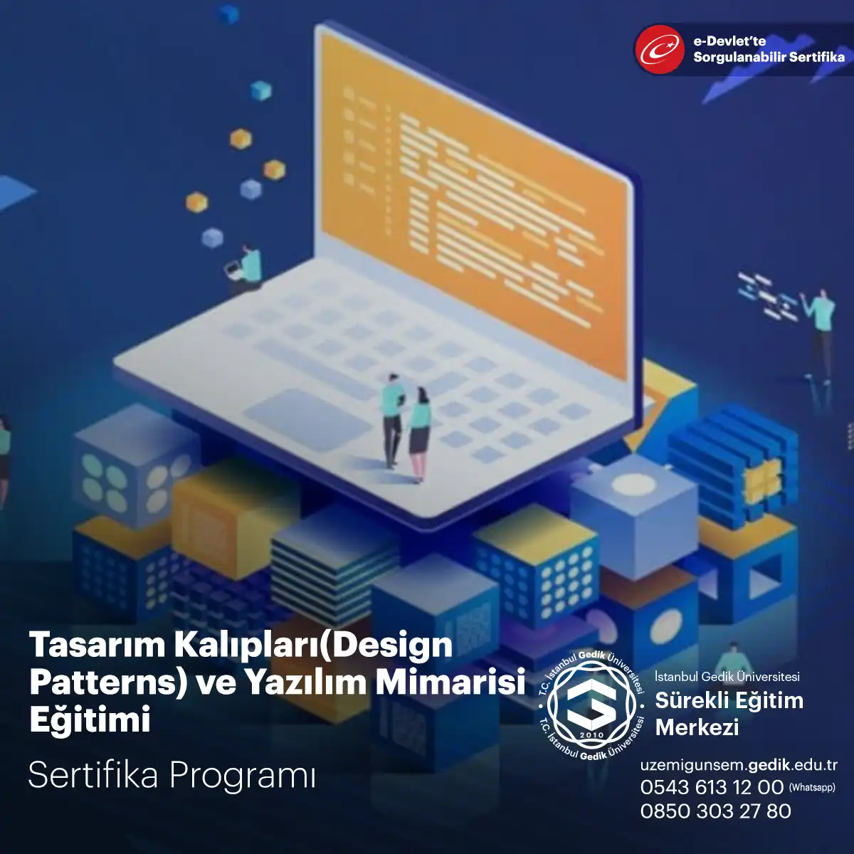 Tasarım Kalıpları(Design Patterns) ve Yazılım Mimarisi Eğitimi Sertifika Programı
